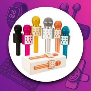 Rechargeable Mic with Speaker