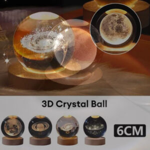 Galaxy Crystal Ball Lamp