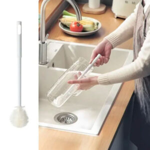 New Silicone Cup Brush Long Handle
