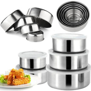 5pc Stainless Mixing Bowl