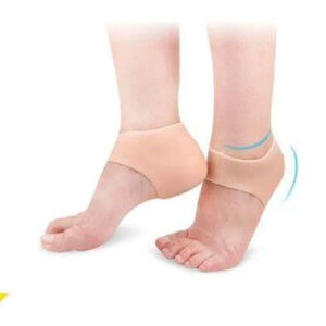 Silicone Half Heel Socks For Damaged & Cracked Heels