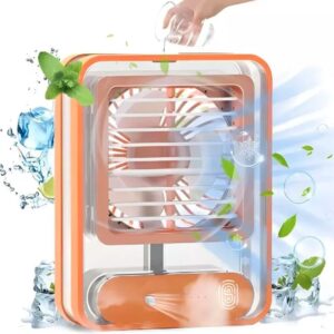 Mini Rechargable Mist Fan Water Spray